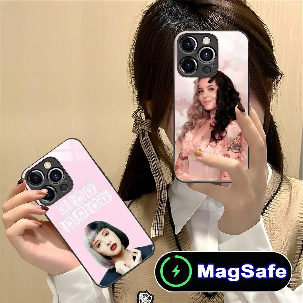 

Чехол для мобильного телефона Melanie Martinez для iPhone 16, 15, 14, 13, 12, 11 Pro Max Plus Mini MagSafe, защитное стекло, красивая роскошь