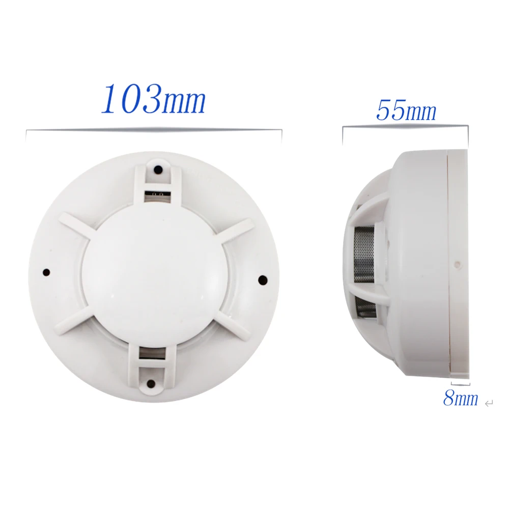 RS485 Wireless Smoke Collection Sensor Industrial-Grade Smoke Alarm Fire Sensitive Detection Induction Transmitter