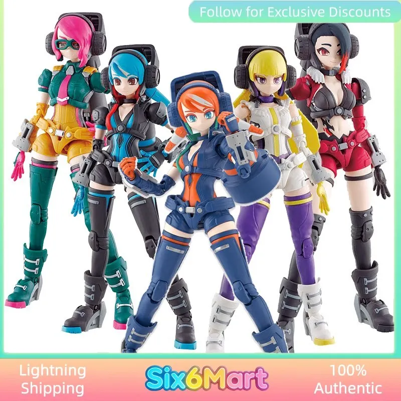 

Коллекционная аниме-фигурка Bandai Girl Gun Lady GGL Alice Commander Mecha Girl: пластиковый сборный конструктор для фанатов аниме