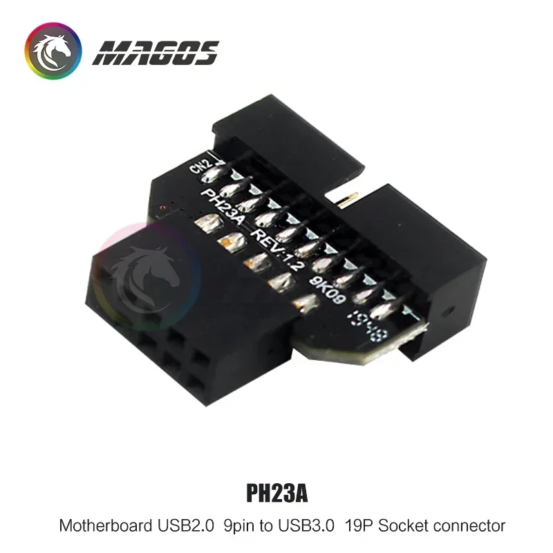Computer Motherboard Header Adapter Connector USB 3.0 To USB2.0 19Pin Desktop Converter Desktop Computer Accessories