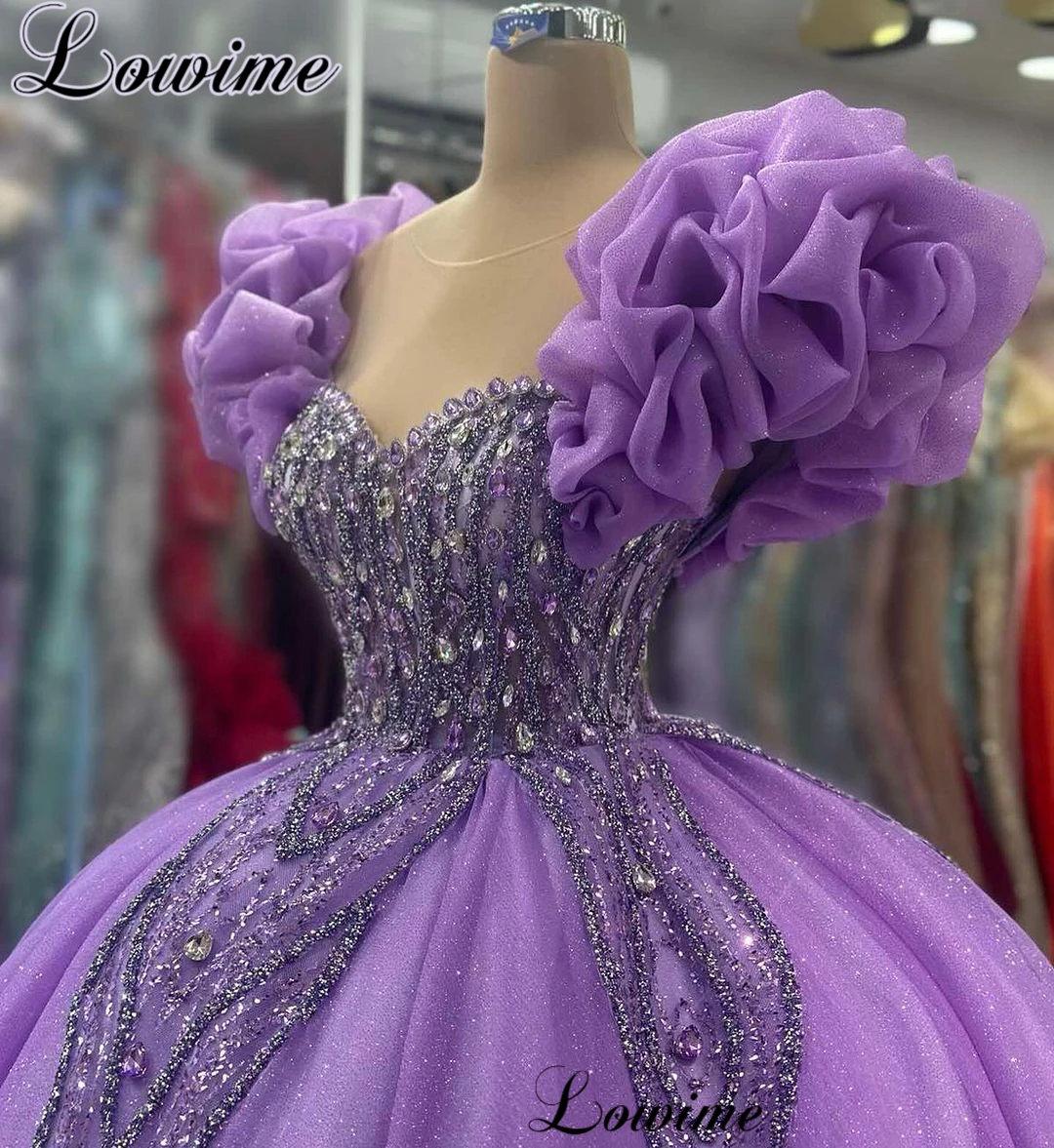 2024 Newest Purple Celebrity Dresses Luxury Crystals Princess Red Carpet Runway Dresses For Women Vestidos De Gala Evening Gowns