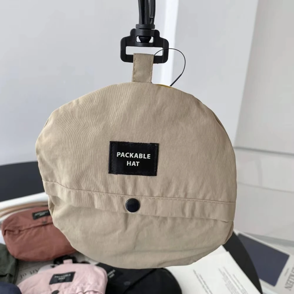 Waterproof fisherman hat, storage bag, basin hat, summer thin design, quick drying outdoor hiking hat, men's sun hat