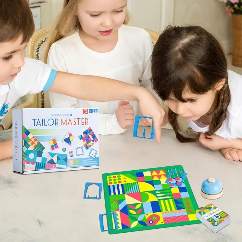 Tailor Master Battle Children Drawing Colour Matching Game Children's Educational Thinking Concentration Training Toy Drawing