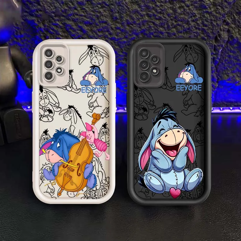 

Disney Eeyore Cute For Samsung A73 A72 A56 A55 A54 A53 A35 A32 A25 A23 A21s A14 A05 5G Eye Ladder