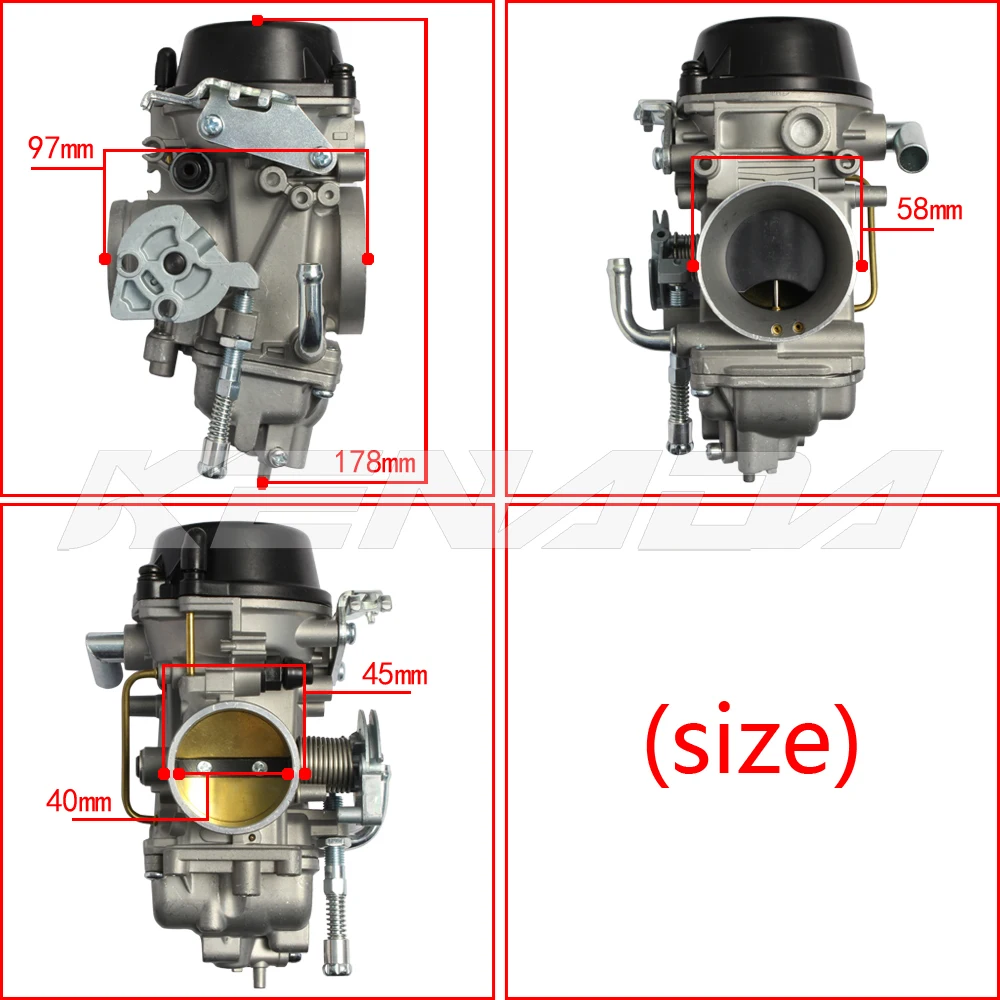 المكربن لسوزوكي ، DR650 ، DR 650 ، DR650SE ، 13200-32E10 ، 13200-32E11 ، 13200-32E12 ، 13200-32E61