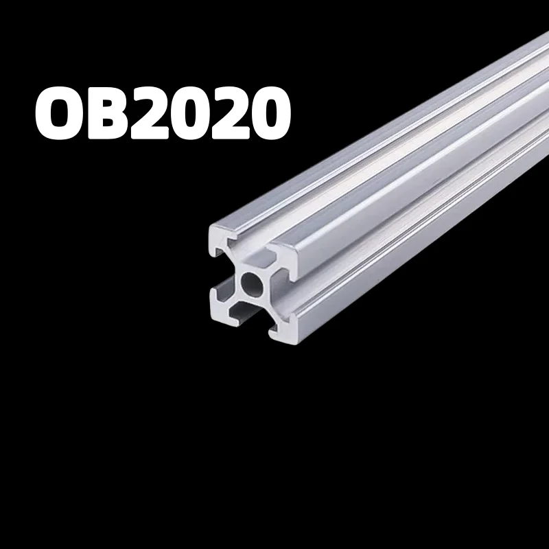 1pc/2pcs/4pcs aluminum profile extrusion 2020/2040/2080 T-slot EU standard 3D printer parts anode wire guide aluminum profile