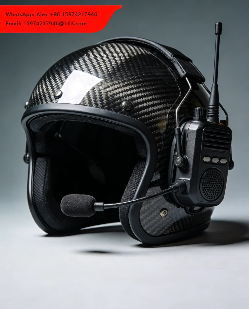 High-strength Composite Material Carbon Fiber Helmet
