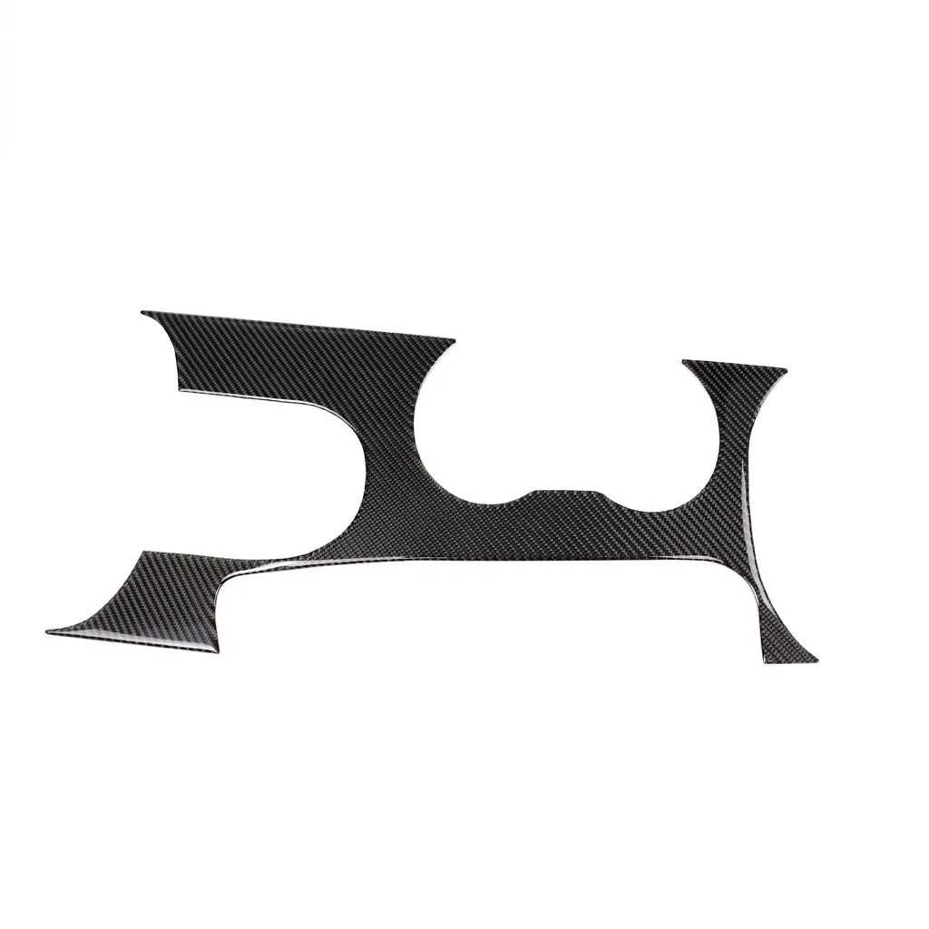 

Carbon Fiber Car Interior Control Gear Shift Panel Cover Decorative Sticker Cover Trim For Ford Mustang 2015 -2017 2018 2019