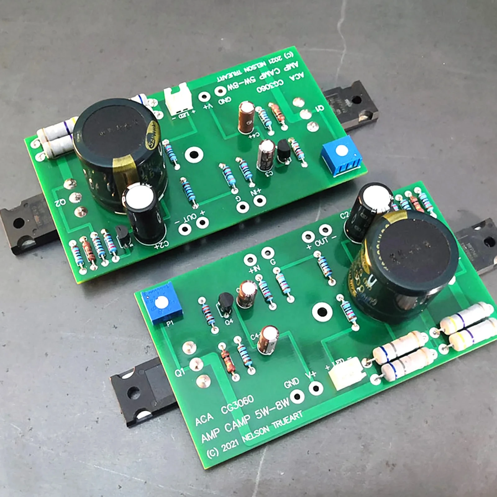 

1 Pair of ACA Amplifier Audiophile Amplifier Board Reference PASS 8W Class A Field Tube Amplifier Board Sound HIFI