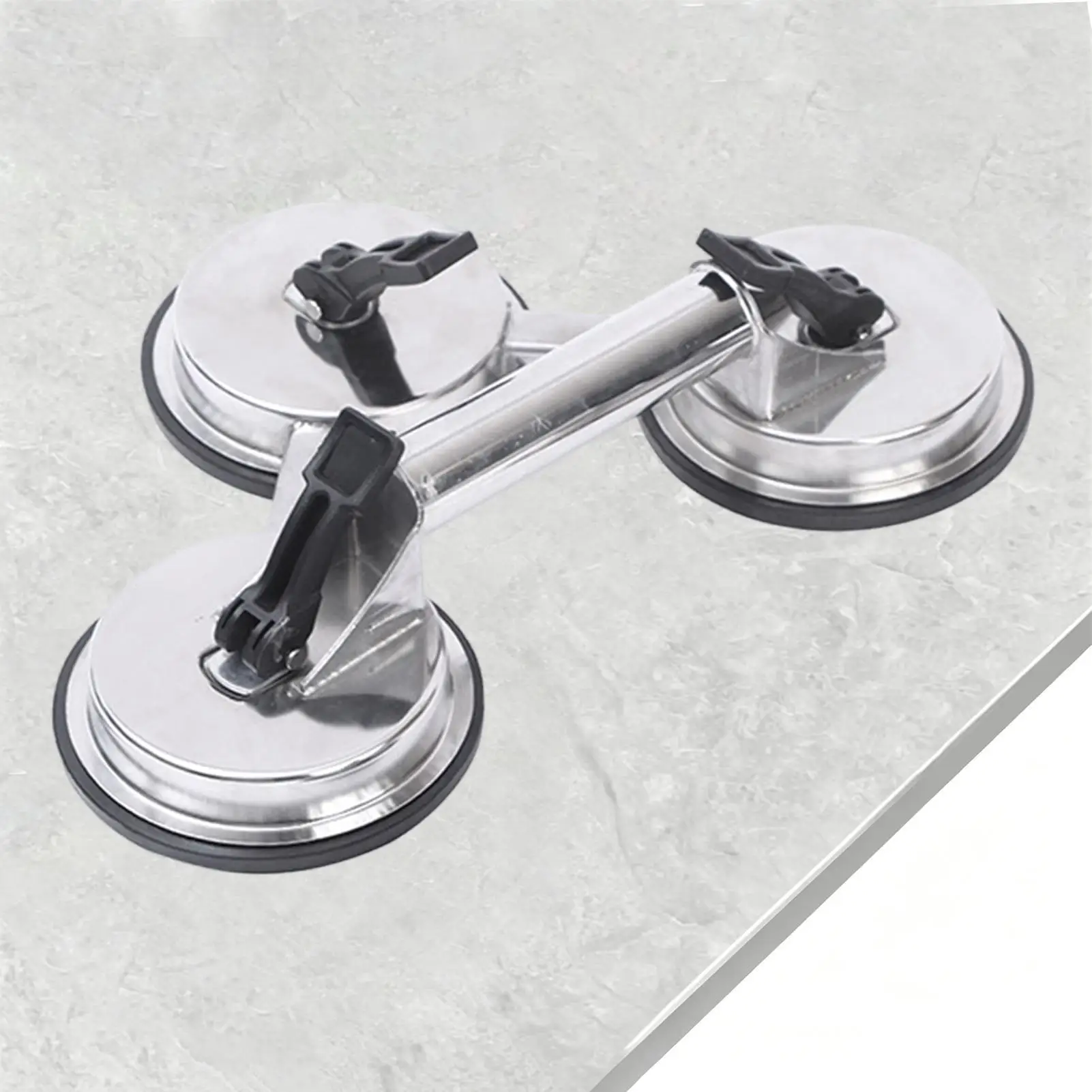Vacuum Suction Cup Heavy Duty Lifting Tools With Handle Tile Window Lifting Suction Cups For Granite Ceramic Metal Panel Tile