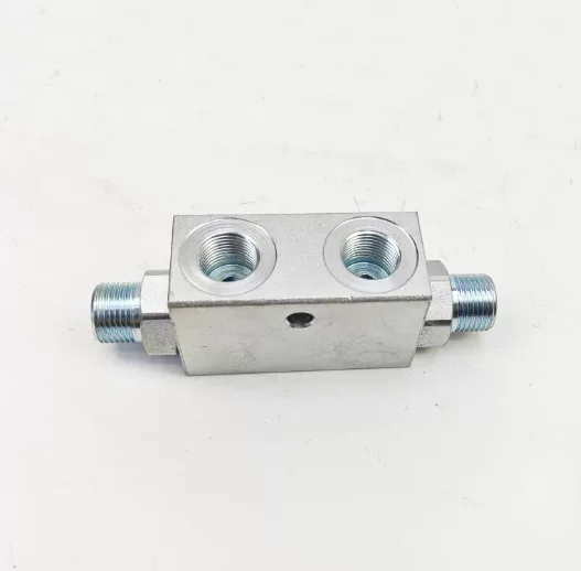 Two-Way Cylinder Check Valve, Small Hydraulic Lock Valve for Leg Oil Top Stop, Reliable Holding and Locking Control