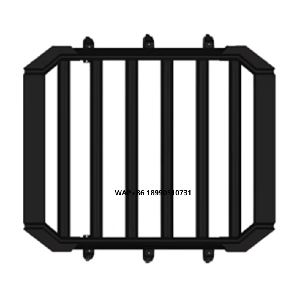 

Black Aluminum Alloy Roof Rack Cargo Basket for jeep Wrangler JL 2018+ Gladiator JT 2020+ JT1024