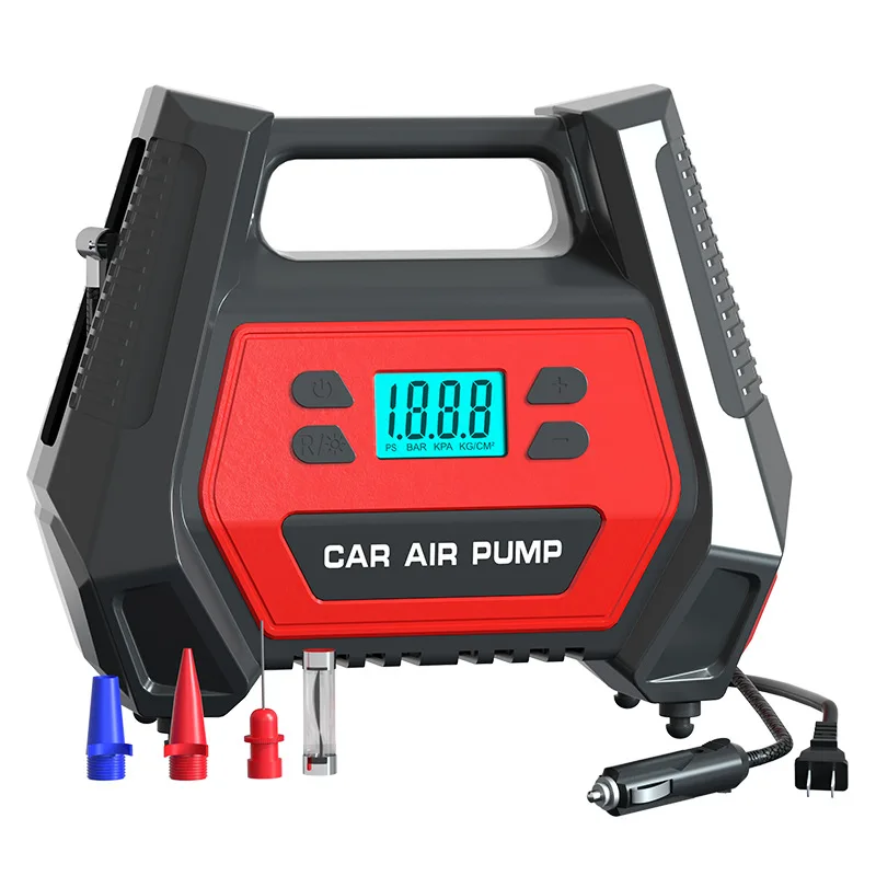

Suitable for AC/DC Dual-purpose Car Air Pump Double Cylinder 12V Electric Pump Portable Tire Car Air Pump