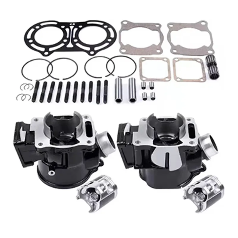 64mm Right Twin Cylinder Kits For Yamaha YFZ350 RZ350 For Banshee 350 1987-2006 ATV Parts