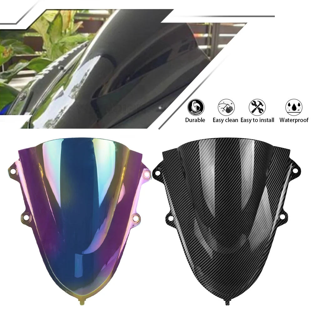 For YAMAHA YZF R15 V3 YZFR15 V3 2017 2018 2019 2020 Motorcycle Accessories YZFR15V3 Windshield Windscreen Deflectors Protector