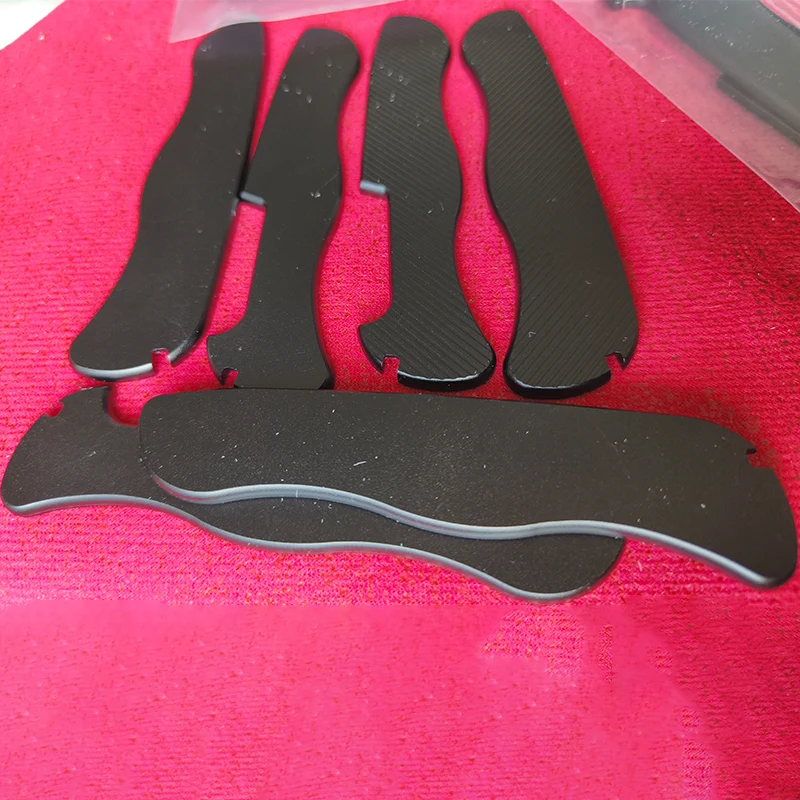 Custom Aluminum Alloy Made Knife Handle Patches Scales for 111mm Victorinox Swiss Army With Liner Locking Knives Rescue Tool