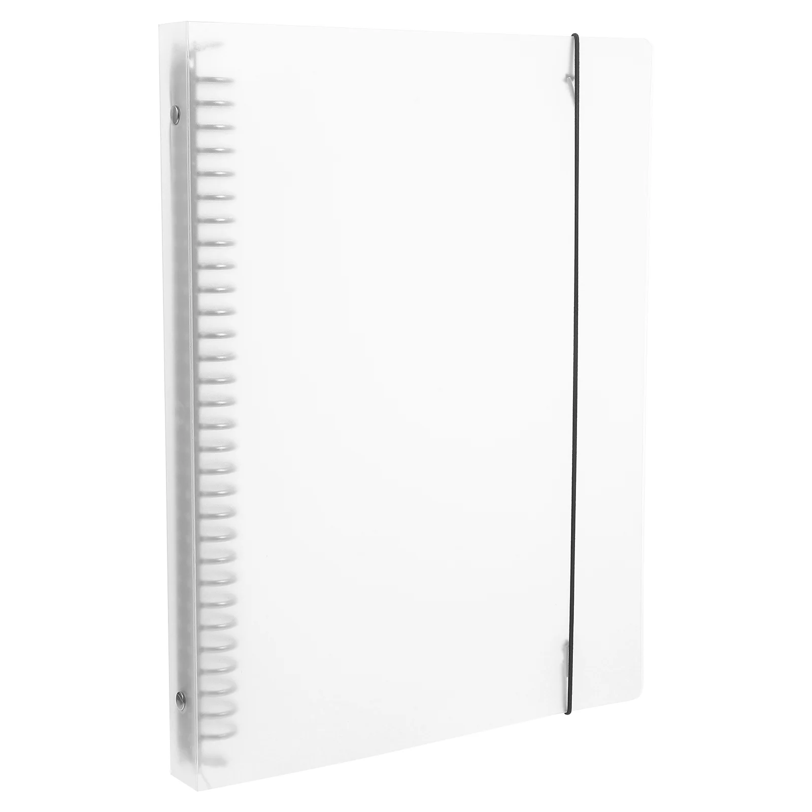 

Binder Cover Desktop Organizer Notebooks Shell Planner Aesthetic Reusable Pp Portable Binders for School Folder