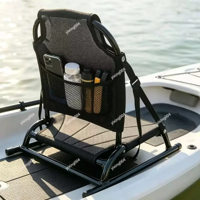 Portable Aluminum Backrest Seat Cushion Accessory For Paddle Board Kayak Surf Water Sports Equipment