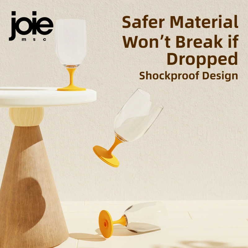 Joie المحمولة البيرة الزجاج كأس غير قابل للكسر للطي للصدمات شريط المنزل اكسسوارات للبيرة النبيذ كوكتيل الشمبانيا ويسكي #5