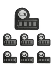 10pcs For Makitas BL1830 Li-ion Battery LED Key Sticker Label Tool Accessories Li-ion Battery LED Key Sticker Label Tools