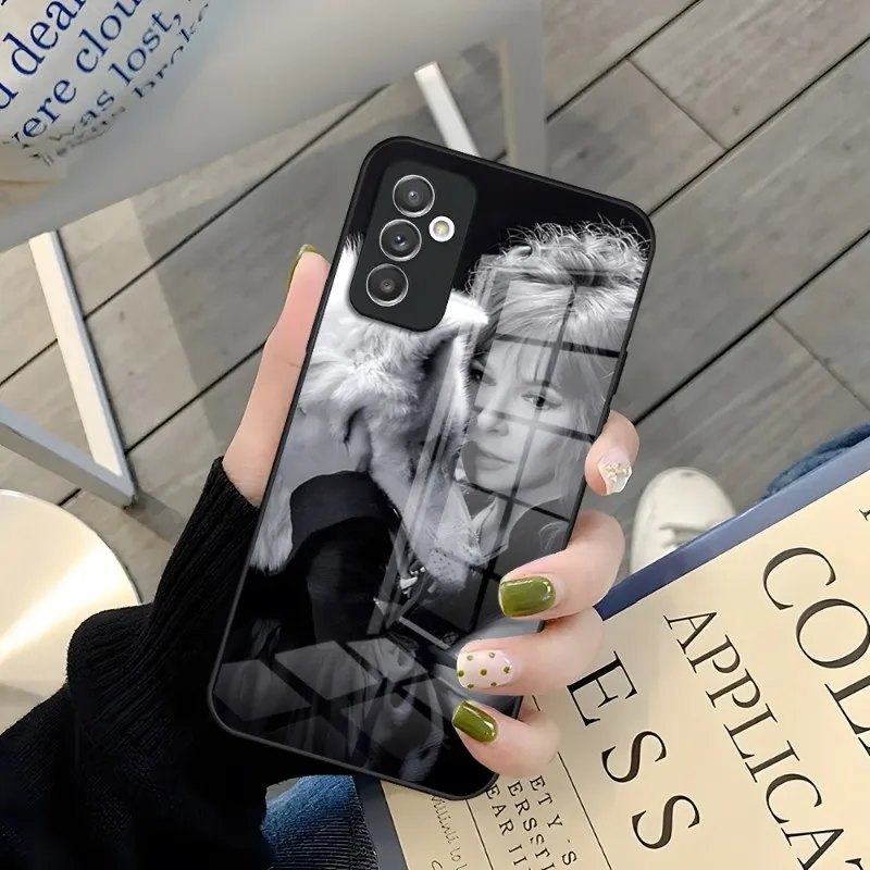 Singer Mylene Farmer Phone Case For Samsung A52 A71 A21 A54 A20 A12 Galaxy A34 A14 A32 M14 Glass Cover