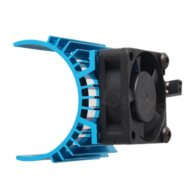 Electric Motor Heatsink Aluminum Heat Sink With 5V Cooling Fan For 1/10 Scale RC Car 540 550 3650 Size Motor 3S battery