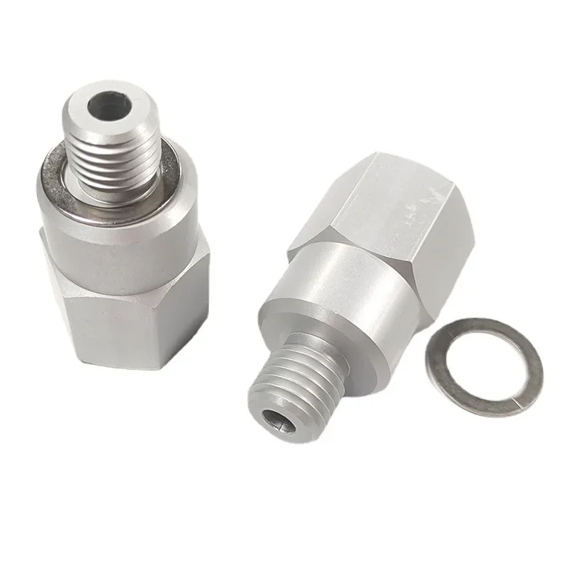 Sensor Tekanan Minyak Sensor Suhu Air Pendingin M12x1 5 Hingga 3 Adaptor 8NPT untuk Seri Mesin LS