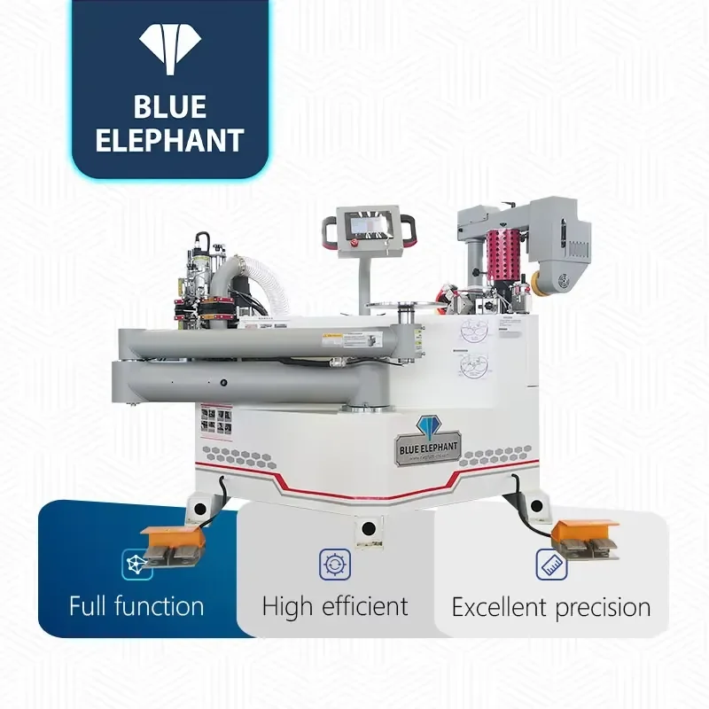 High-Efficiency Flexible E-700-3 Pro Curve Edge Banding and Trimming Machine, for Processing Irregularly Shaped Panels