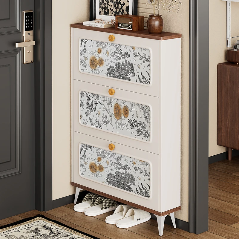 

Locker Entrance Shoe Cabinet Storage Multifunction Organizers Shoe Cabinet Bedroom Armoire De Rangement Hallway Furniture