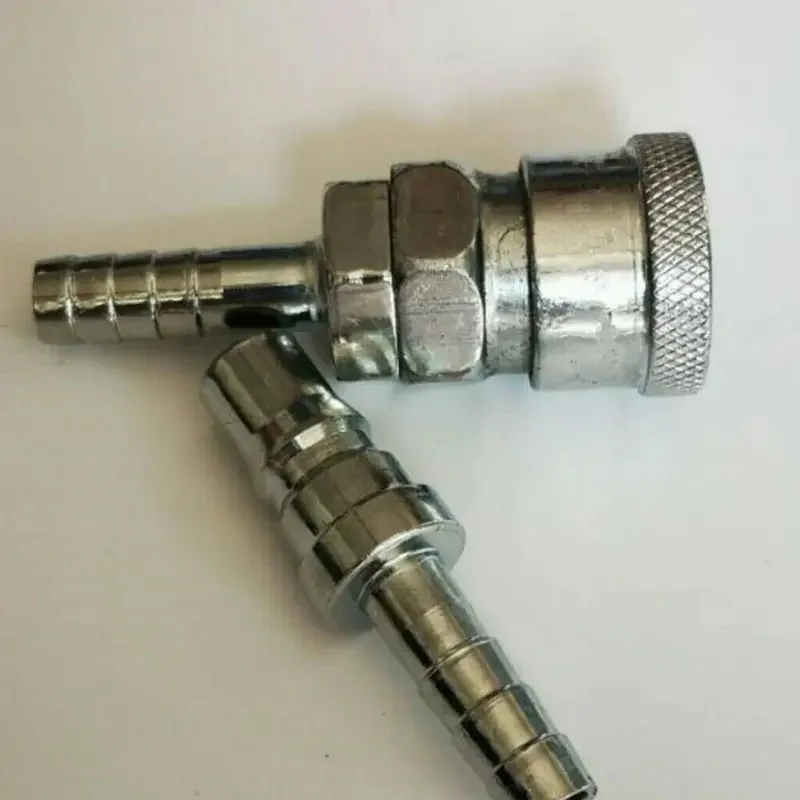 4pc 8mm Gas Hose Copper Nozzle Quick Release Connector For Motorhome Gas Connection C-Type Quick Connector SM/PP/SP/PF