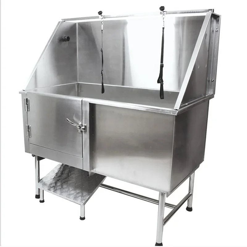 

Hot Pet Dog Grooming Bath Tub Stainless Steel Bathtub Factory