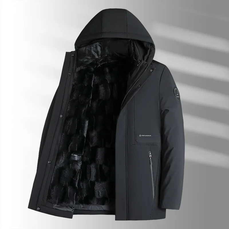 

Detachable hat hooded New style Men's windbreaker