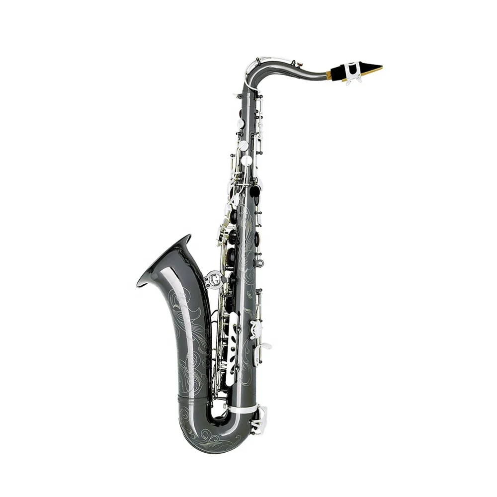 SEASOUND Professional OEM Tenor Saxophone JYTS103DBNN Tone BB Black Nickel with Excellent Sound Quality