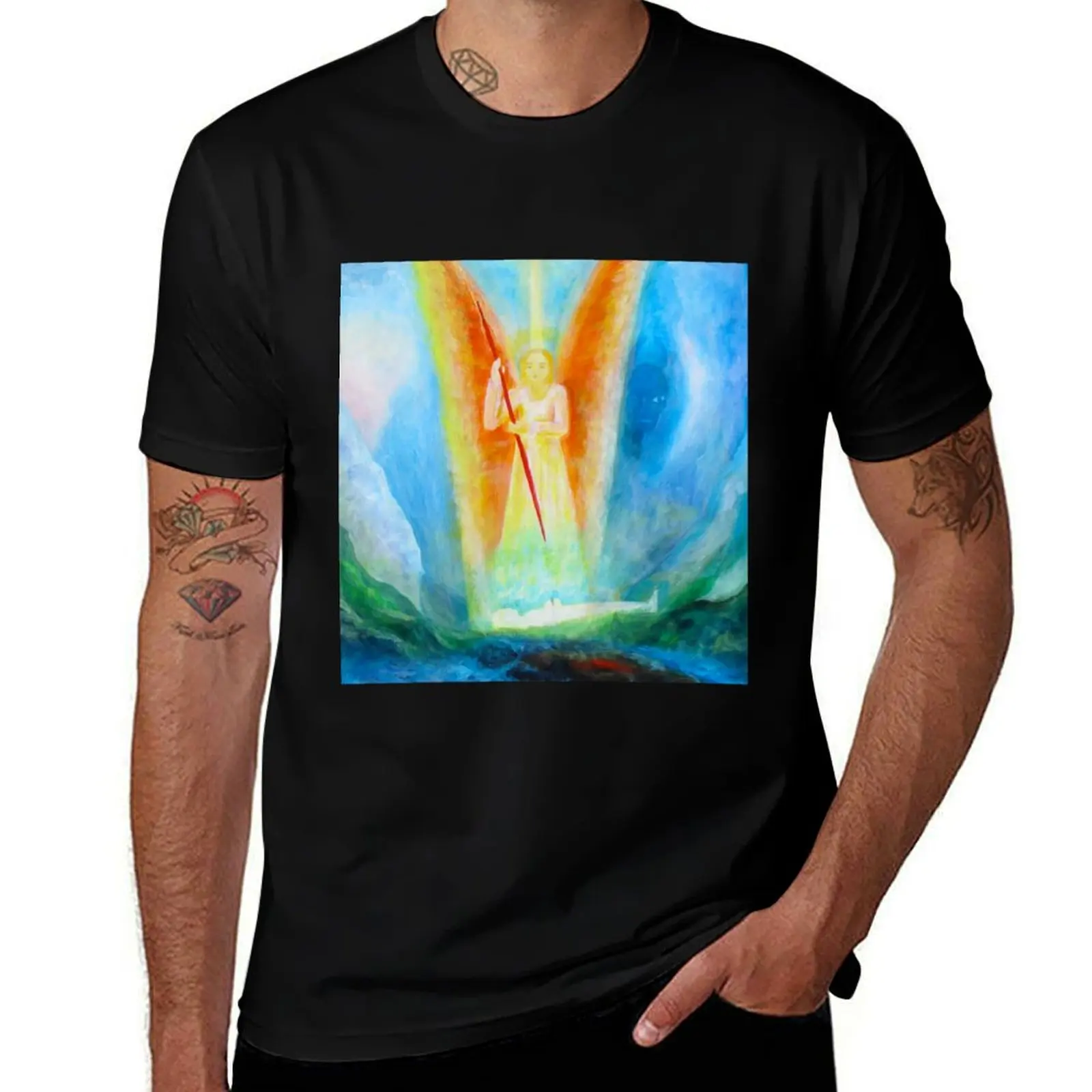

Salem - Fires in Heaven - s4lem T-Shirt g man t shirts for men man t shirt graphic T-Shirt