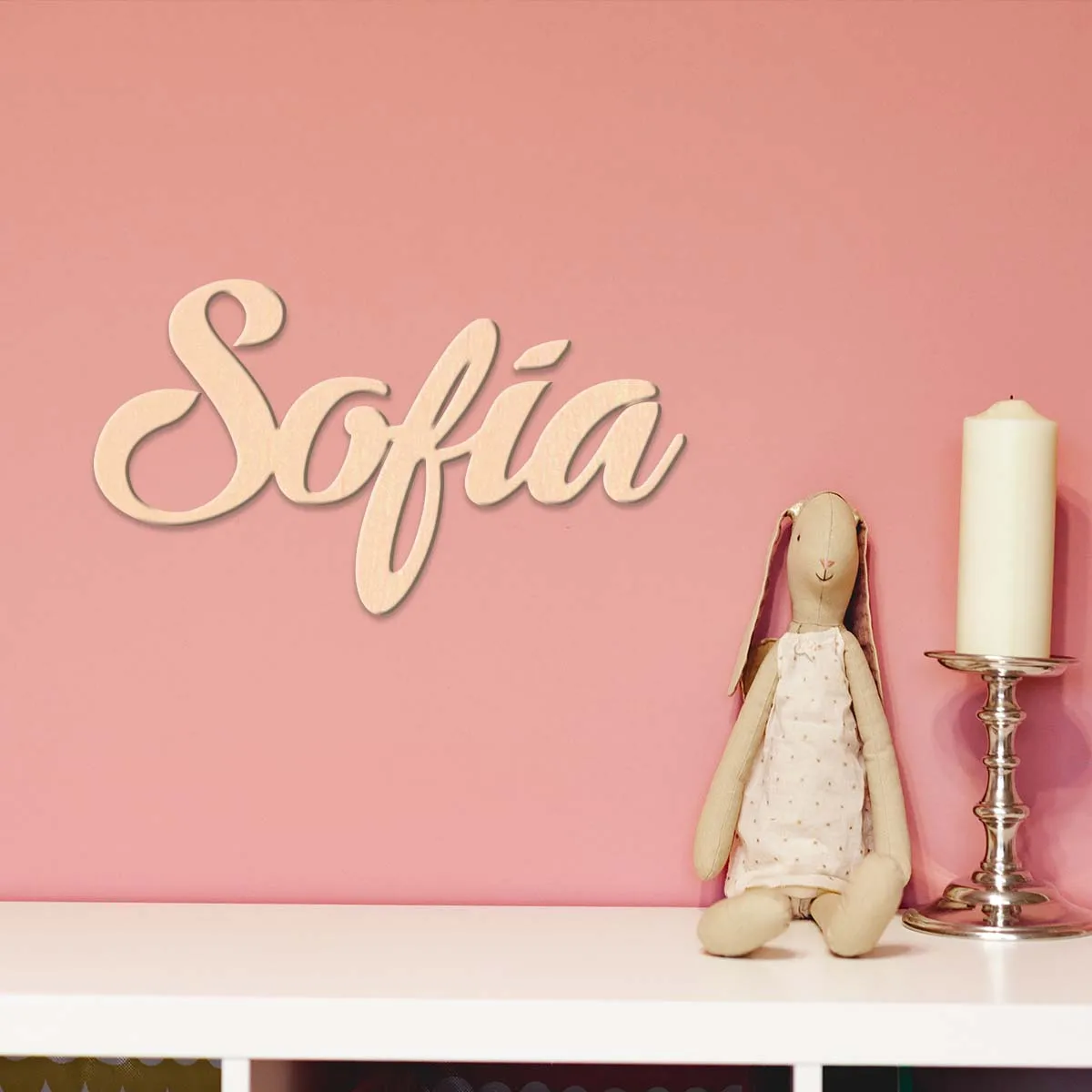 

1 pc hot sale sofia Wooden Sign Wood Material Personalized Name Unfinished Wood for Painting or Glittering