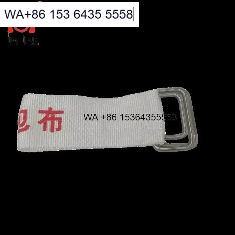 Wmwmnu for JMFIRE White Canvas Metal Clamps Flexible Durable Portable Fire Hose Wrap Clothes Firefighting Equipment