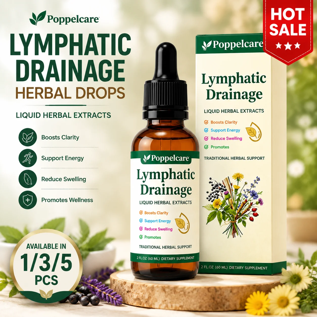 Natural Herbal Lymphatic Care  - Garcinia Cambogia Extract 评论和价格