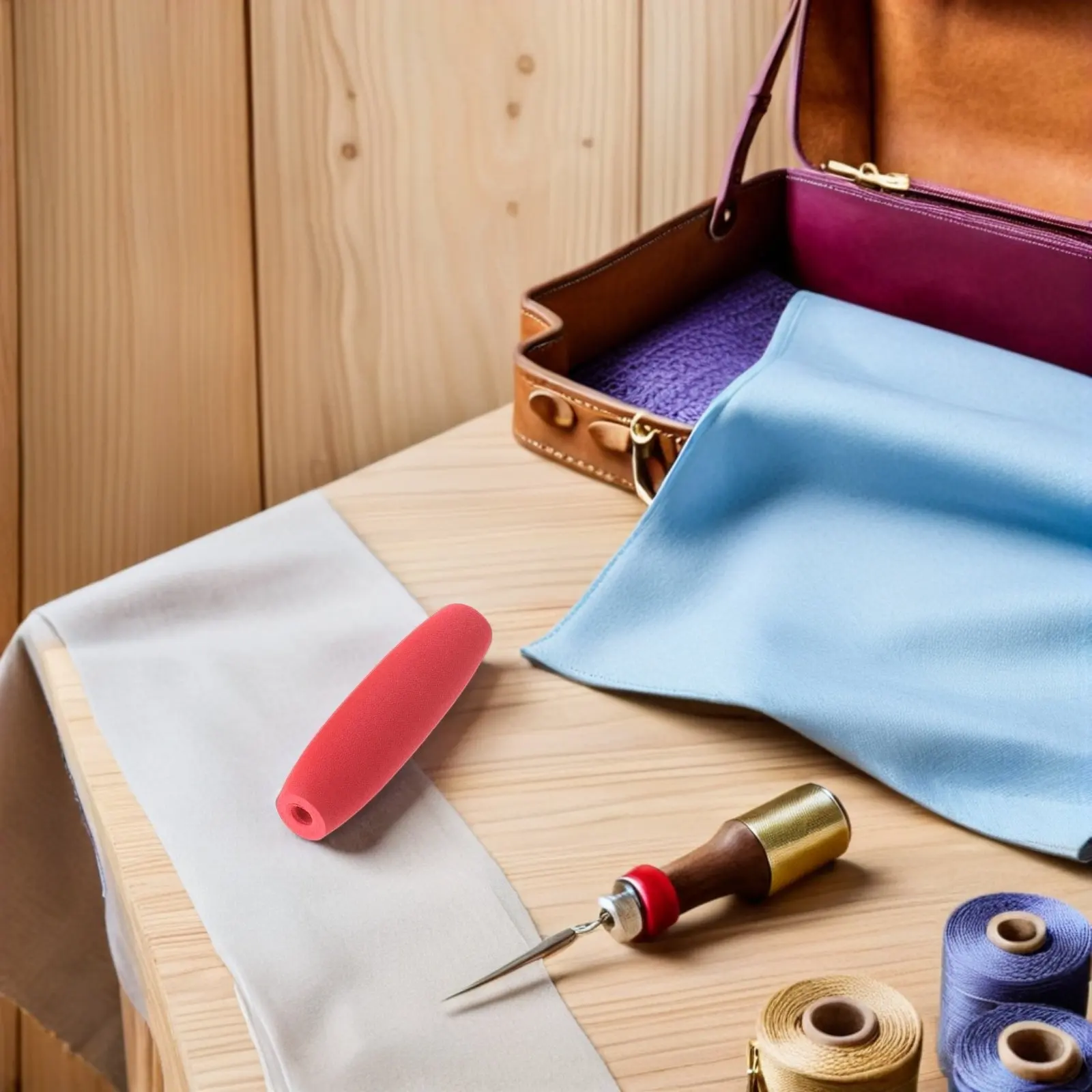 

5Pcs Crochet Hook Handle Grip Cushion Non Slip Comfortable Lightweight Easy Clean Vibrant Color Removable Crochet Accessories