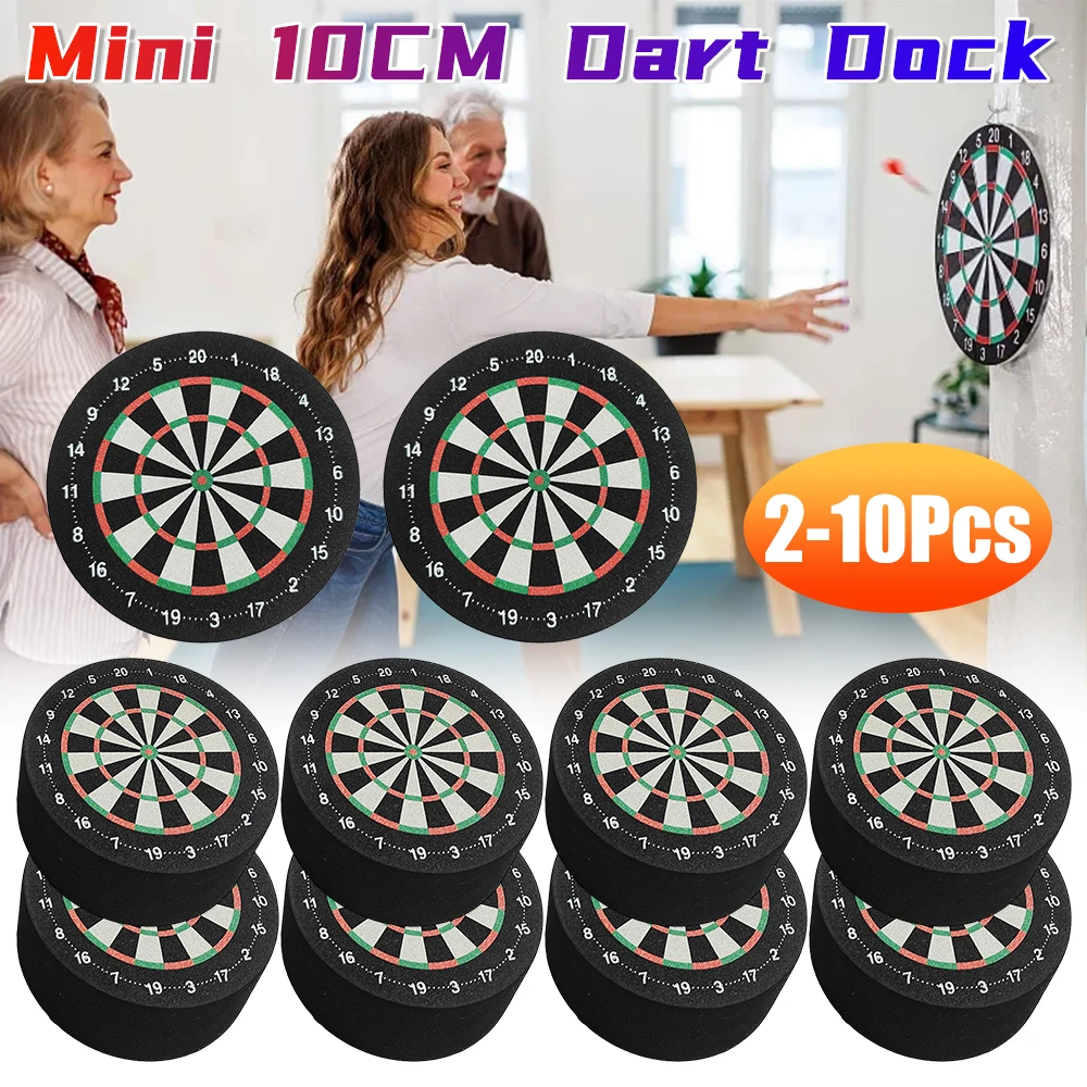 

2-10x Dart Holder EVA Foam Mini Dart Dock Dart Base Station Dartboard Design Soft Dart Stand for Outdoor Home Family Party Games
