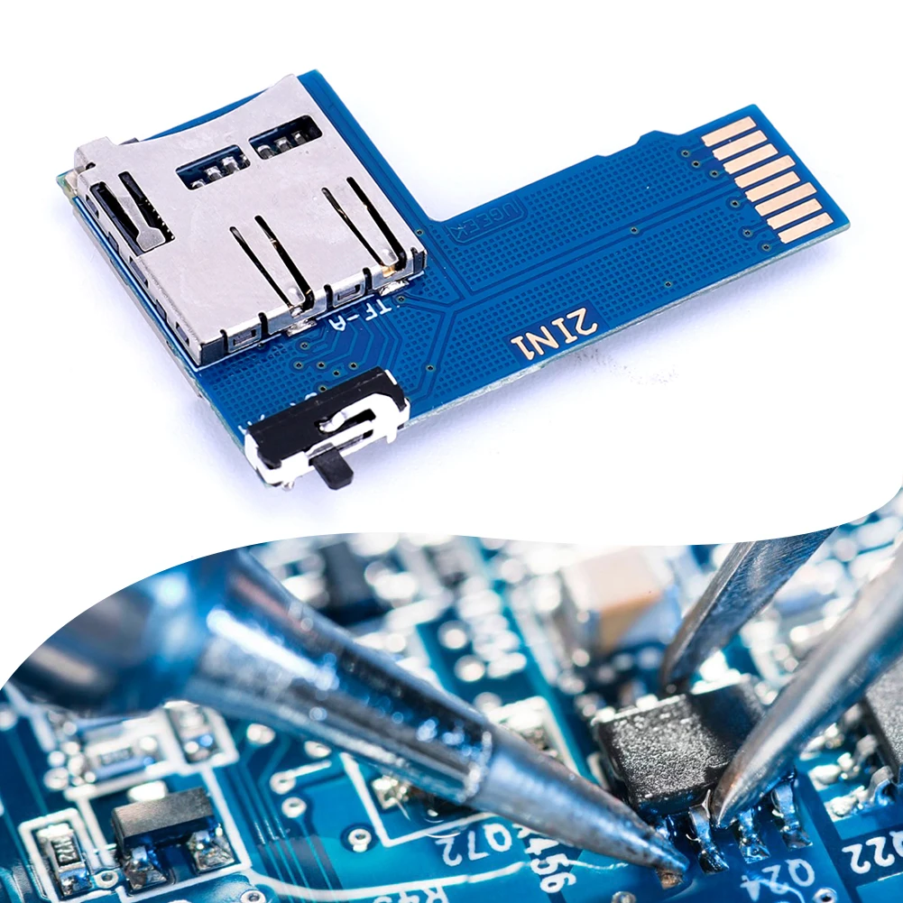 Two In One Dual System Switcher Micro SD/TF Card Memory Storage Board Dual TF Card Adapter Memory Board for Raspberry Pi
