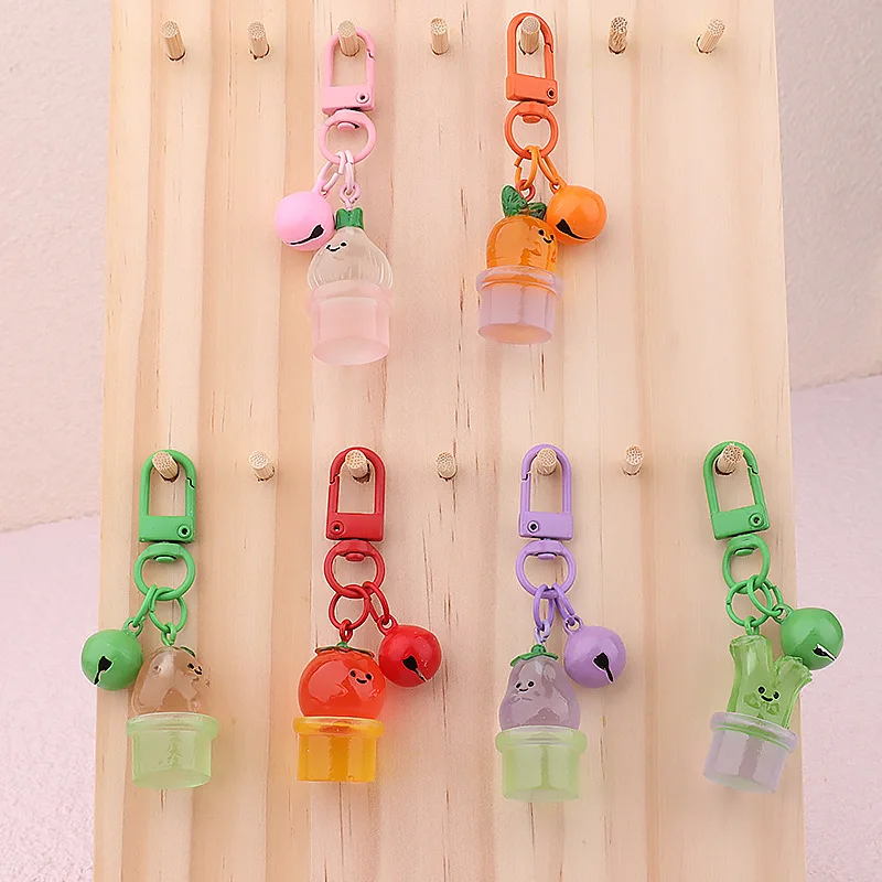 keychain potatoes Pendant Key Chains Funny Interesting Car Bag Keychain Jewelry Gift