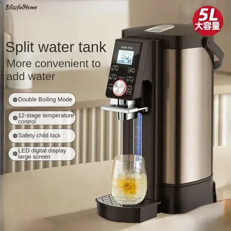 Household hot water kettle. 316L stainless steel Constant temperature Intelligent Electric hot water bottle Automatic insulation