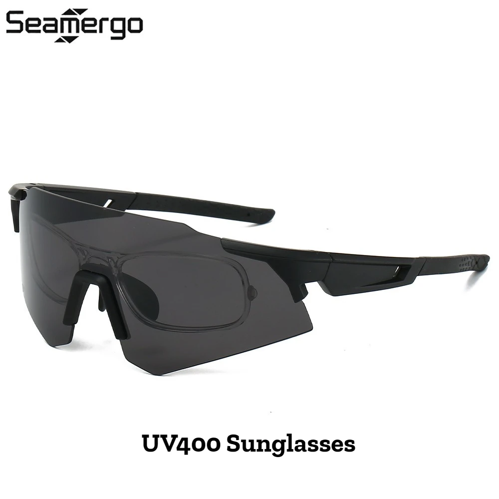 

Солнцезащитные очки SEAMERGO для активного отдыха, с затемняющими линзами, для мужчин и женщин, новые, для езды на велосипеде, бега, альпинизма, катания на лыжах, с защитой UV400