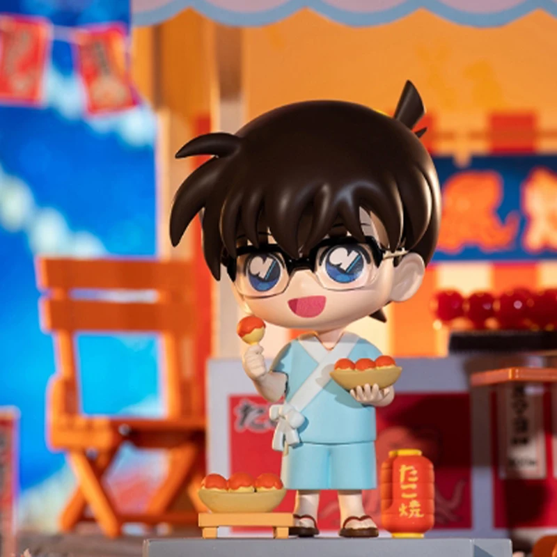 المحقق كونان حديقة سلسلة الحفلات صندوق أعمى غامض مجموعة أنيمي شخصية سطح المكتب الحلي هدية للأطفال