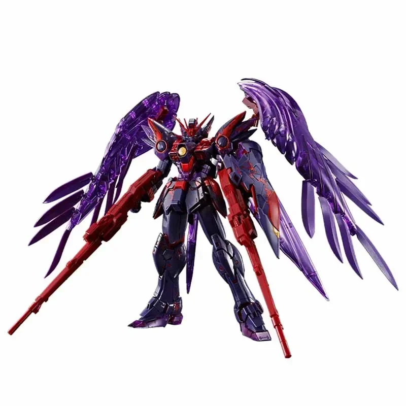 Bandai-Kit de modèle de figurine d'action Anime, MG 1/100 WING GUNDAM ZERO EPYON EW Assembly, Collection de modèles, Jouets Cadeaux, Authentique, En stock