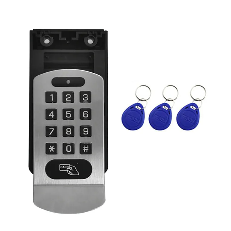 Push-button Type Digital Cabinet locker Password School Case Locker 125khz RFID Self-storage Private Lock