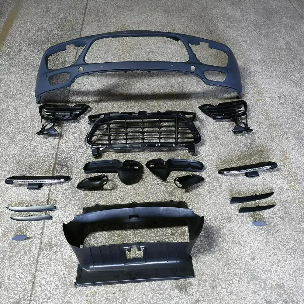 

Wholesale FORCayenne958.1 Upgrade PP Material Front/Rear Bumper LED Light Body Kit BODYKIT 2011-2014