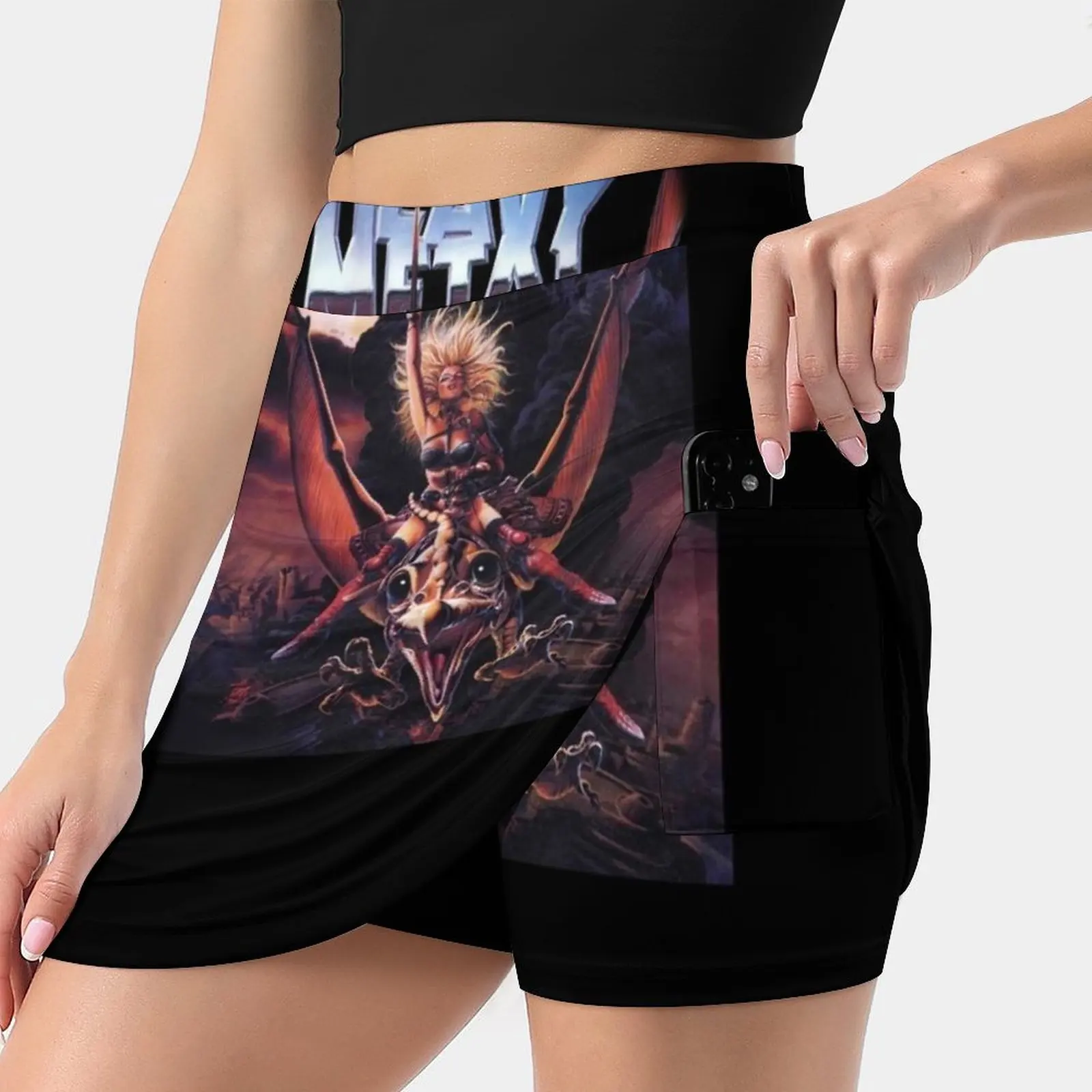 

Heavy Metal Movie Women's skirt Aesthetic skirts New Fashion Short Skirts Heavy Metal Sci Fi Science Fiction Retro Vintage