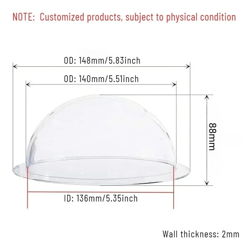 30pcs Sample Acrylic Transparent Cover （size Have Tolerance）
