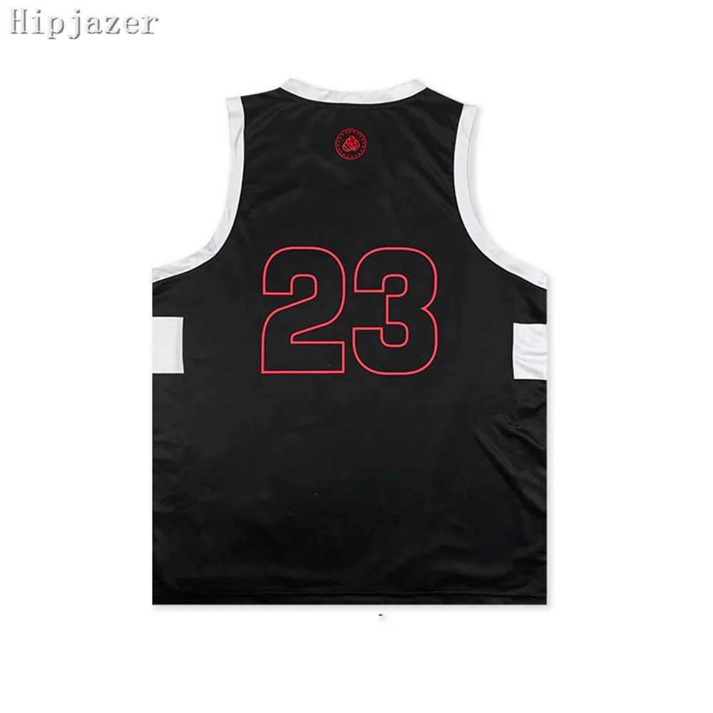 New Men Women Basketball  Jerseys Ankle Breaker Killer Crossover 23# Hiphop Street  Shirts Lighting Thermal  Tranfer Printing